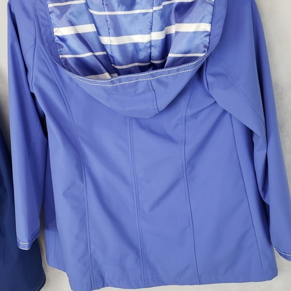 DENNIS BASSO blue hooded jacket size xs - Picture 6 of 7